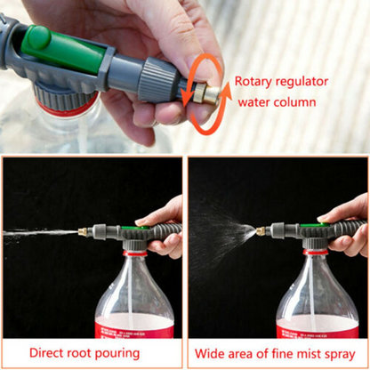 High-Pressure Bottle Garden Sprayer – Universal Spray Bottle for Plant Watering and Cleaning