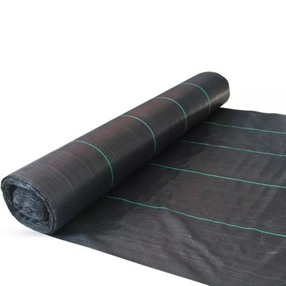 Robust Weed Control Fabric Roll – Breathable Fleece for Effective Garden and Plant Care
