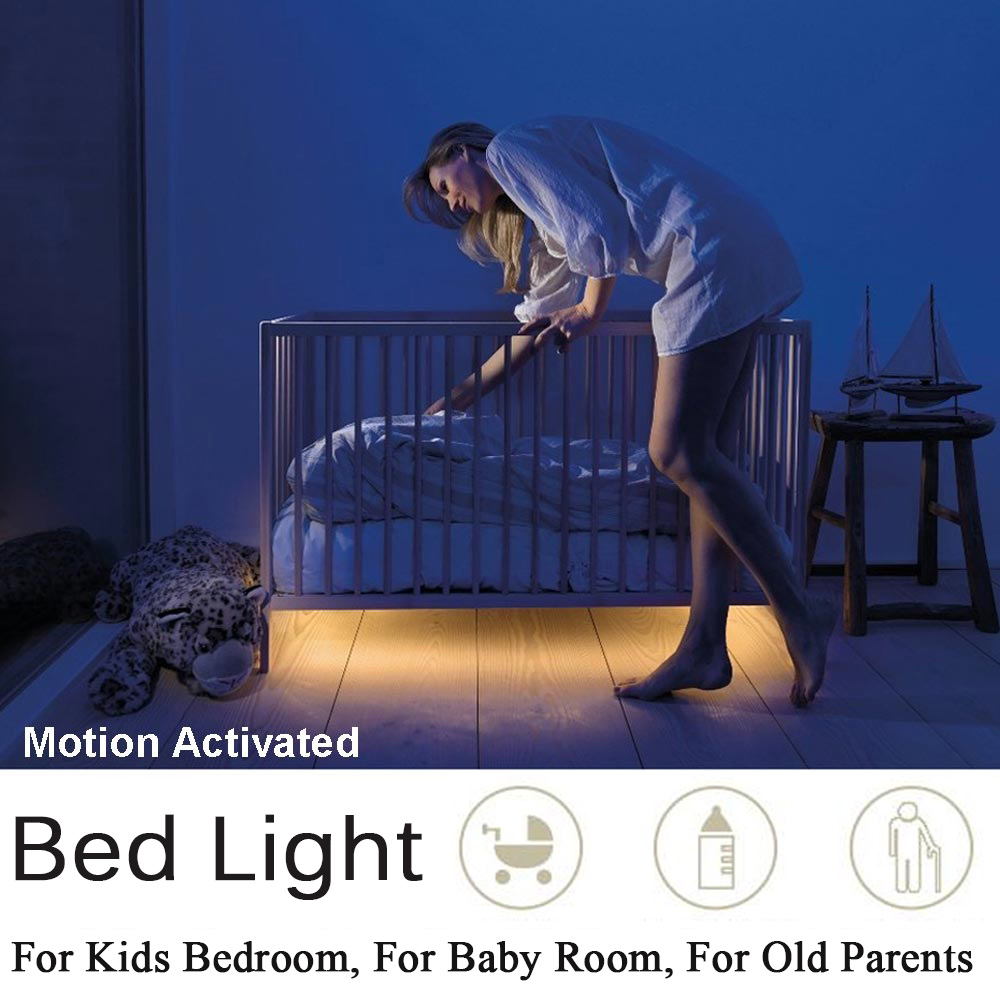 Flexible LED Light Strip With Remote Control – 2-Meter Strip For Decorative Lighting In Shelves And Cabinets