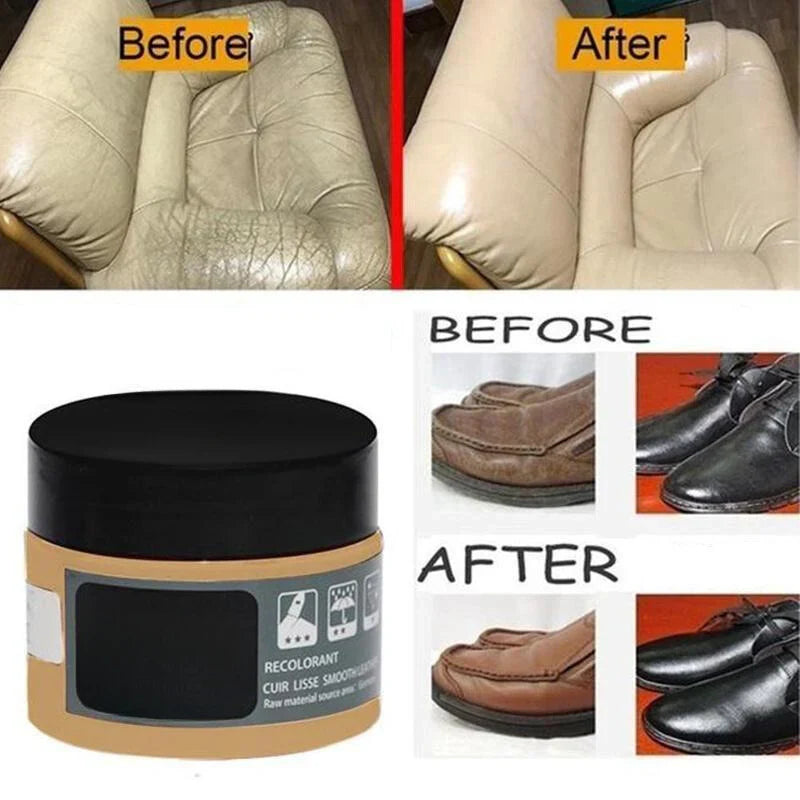 Leather Repair and Care Cream for Smooth Leather | Restoration and Protection