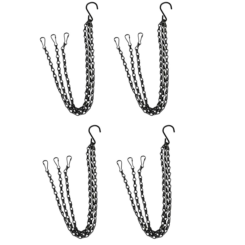 Durable Plant Hangers with Chains – Sturdy Suspension for Flower Pots and Garden Plants