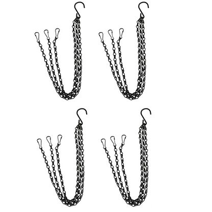 Durable Plant Hangers with Chains – Sturdy Suspension for Flower Pots and Garden Plants