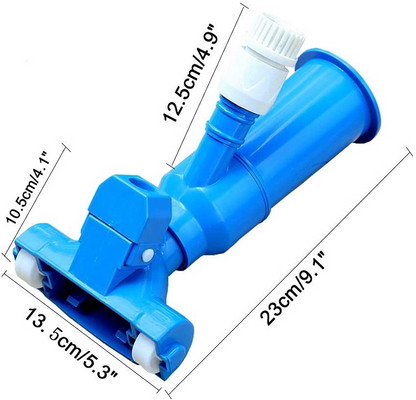 Pool cleaning set with telescopic pole – net skimmer and accessories for efficient pool maintenance