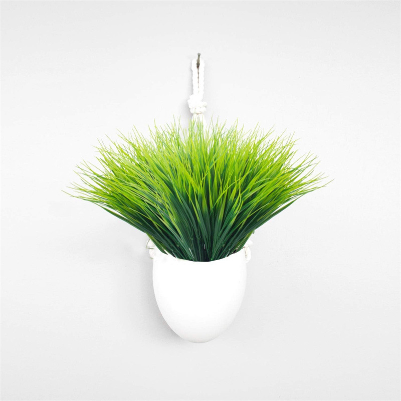 Artificial Wheat Grass Plant Made of Plastic – Decorative Artificial Grass for Garden, Balcony, and Outdoor Areas