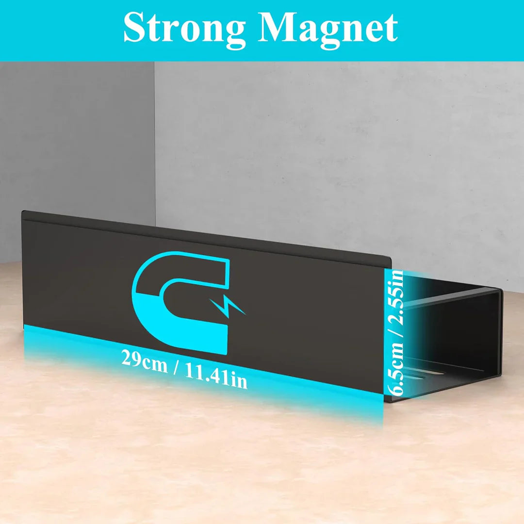 Magnetic Spice Rack for Space-Saving Storage