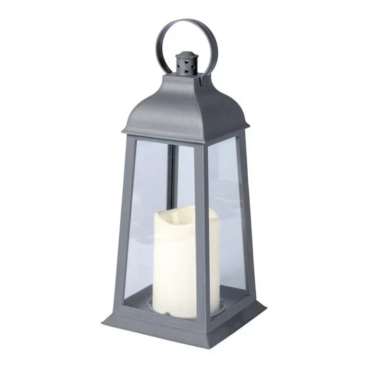 Set of 2 LED Lanterns – Realistic Flickering Candlelight for Garden and Living Room