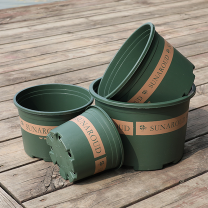 Weather-Resistant Plastic Plant Pot – Durable Flower Pot for Garden, Balcony, and Patio