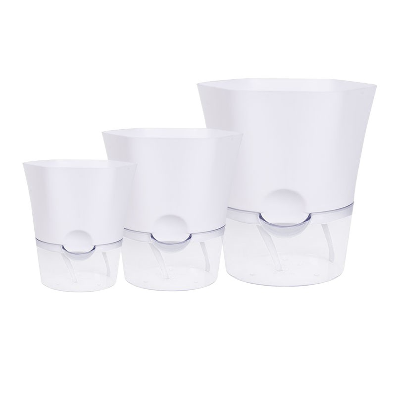 Self-Watering Plant Pot with Water Reservoir – Ideal for Indoor Plants and Easy Care