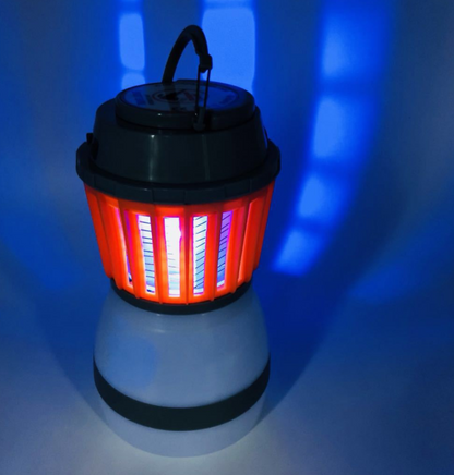 Solar-Powered Mosquito Lamp with LED Lantern – Effective Insect Protection for Garden and Outdoor Activities