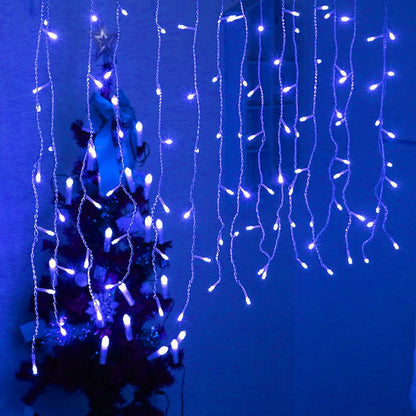 Atmospheric Icicle String Lights with Color Change and Remote Control
