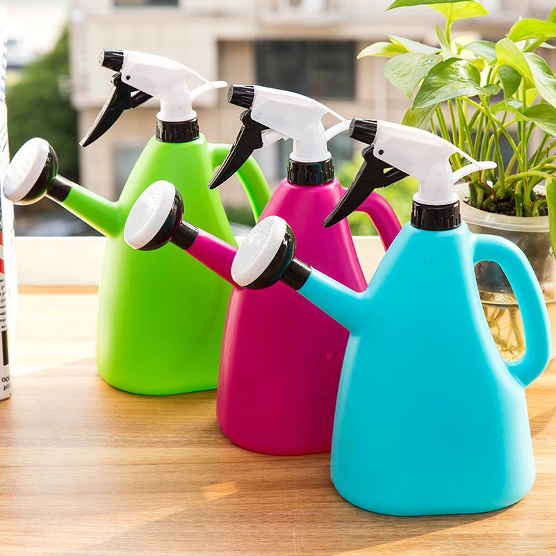 Multifunctional Watering Can with Spray Nozzle – Practical Watering Solution for Garden Plants and Flower Care
