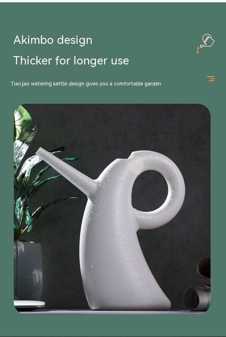 Watering Can with Extended Spout – Elegant Watering Can for Precise Plant Watering and Garden Care
