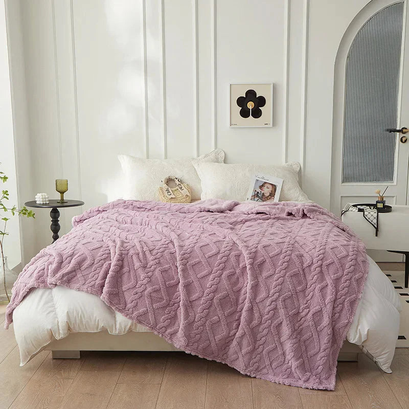 Cozy Wool Blanket for Relaxing Moments