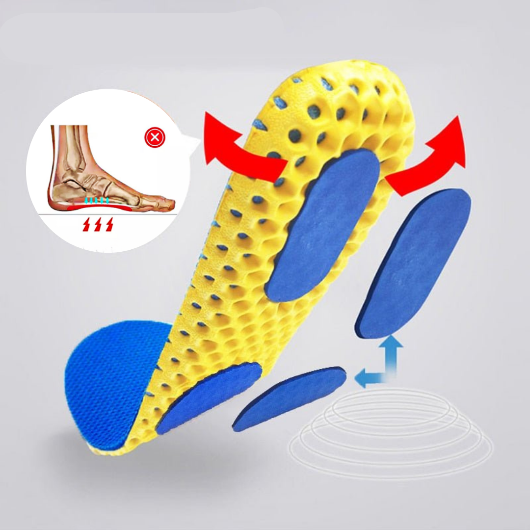 Shock-absorbing Gel Comfort Insoles – Maximum Support And Comfort For Everyday Life