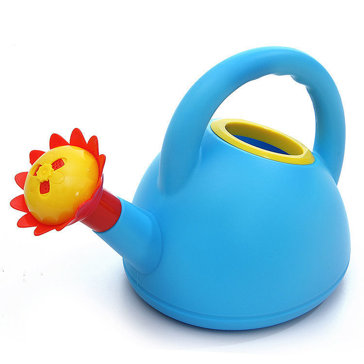Colorful Kids Watering Can with Flower Spout – Plastic Watering Can for Little Gardeners
