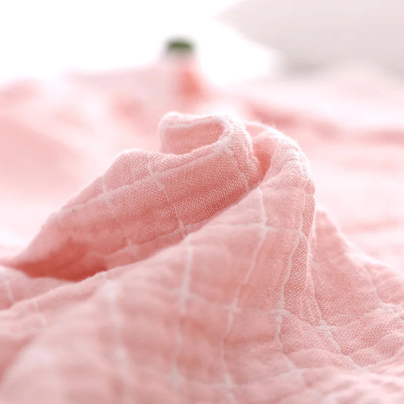 Soft Cotton Plaid Blanket – Ideal for Cozy Evenings