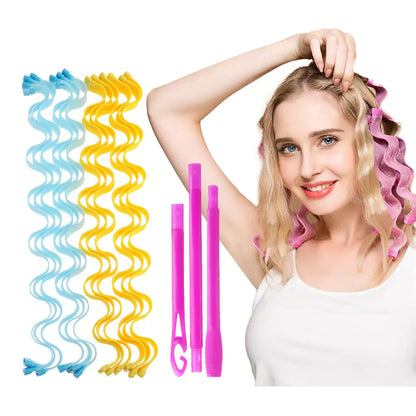 DIY Magic Hair Curlers – Flexible Curlers for Perfect, Natural Curls Without Heat