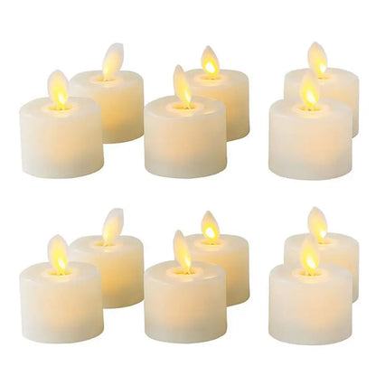 LED Candle Light Set with Remote Control – Safe Set for Decoration and Ambiance