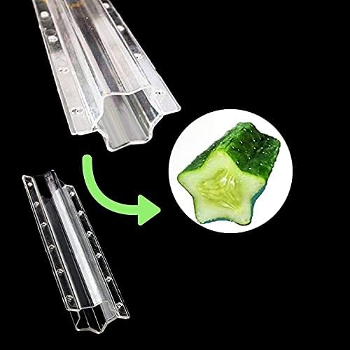 Star-Shaped Vegetable Mold for Cucumbers – Creative Shaping Mold for Fruits and Vegetables in the Garden