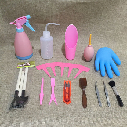 Succulent Garden Tool Set with Spray Bottle and Accessories – Complete Set for Caring for Succulents and Cacti