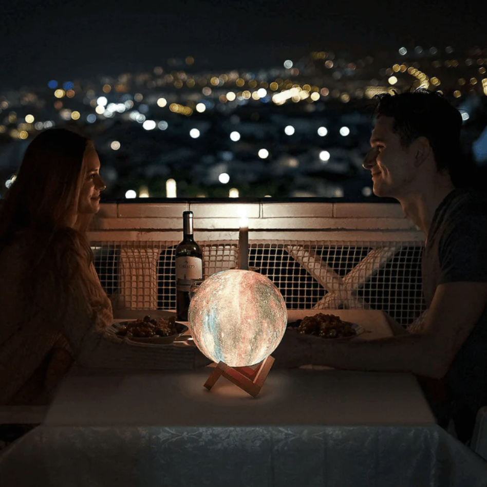 Magical Moon Lamp with LED Lighting