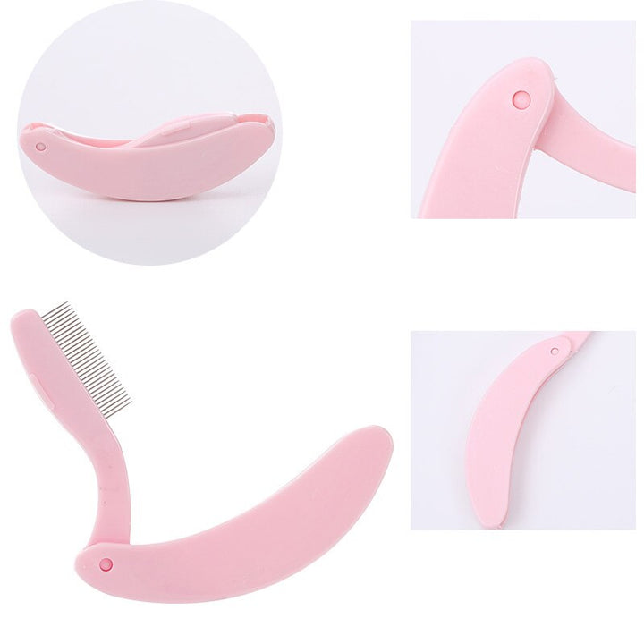 Foldable Eyebrow Styling Brush – Compact Brush for Precise Eyebrow Grooming