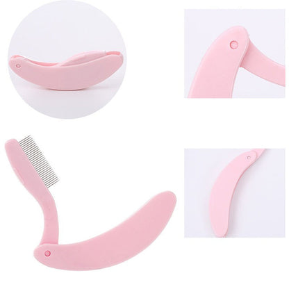 Foldable Eyebrow Styling Brush – Compact Brush for Precise Eyebrow Grooming
