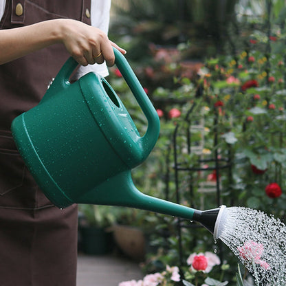 Large-Capacity Plastic Watering Can with Long Spout – Ideal Watering Can for Garden Care and Plant Watering