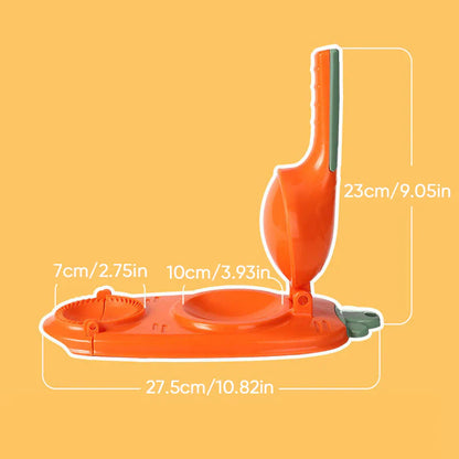 Practical Dumpling Maker with Lever Mechanism – For Quick and Easy Dumpling Preparation