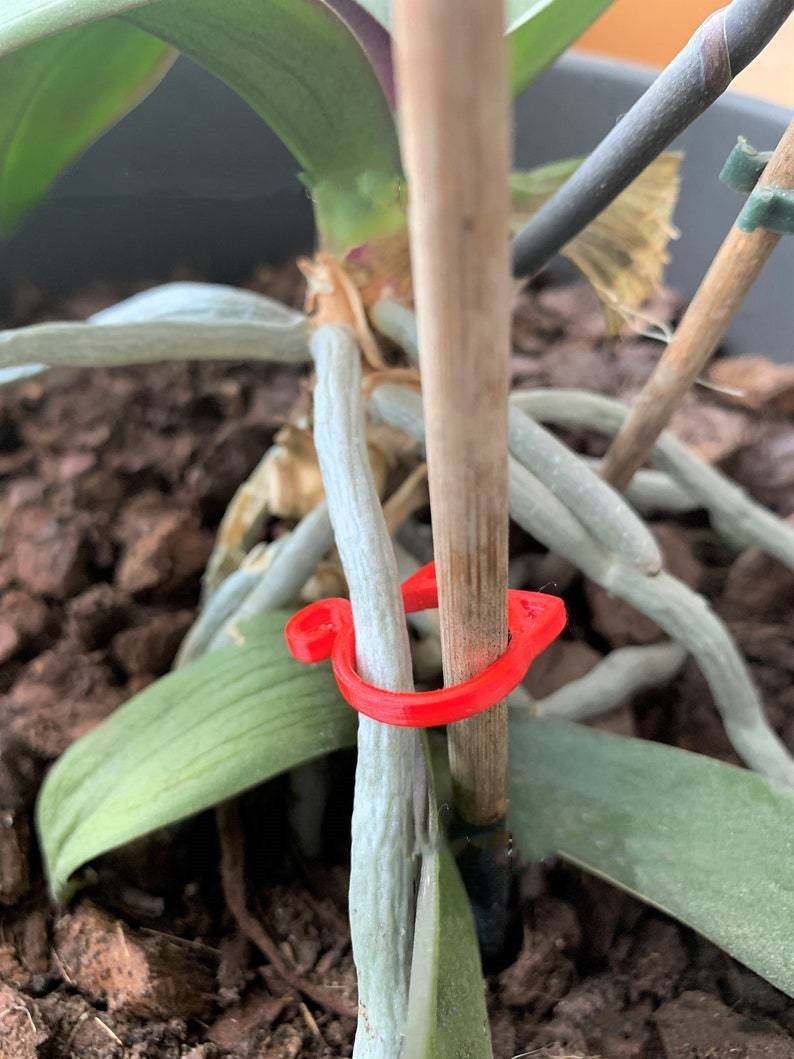 Cat-Shaped Plant Support Clip – Cute Plant Holder for Garden and Houseplants