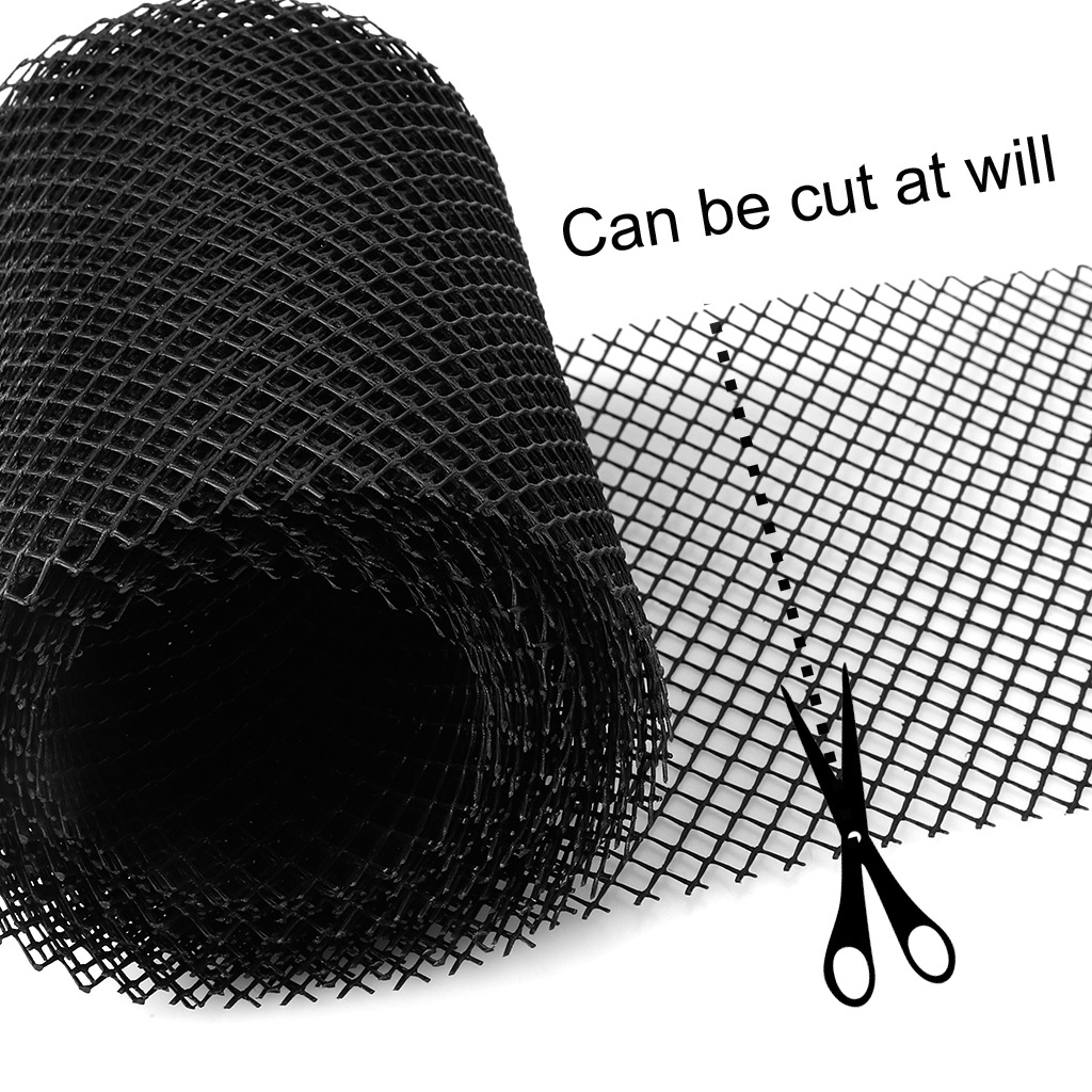 Gutter Protection Mesh – Plastic Leaf and Debris Guard for Easy Cleaning and Maintenance