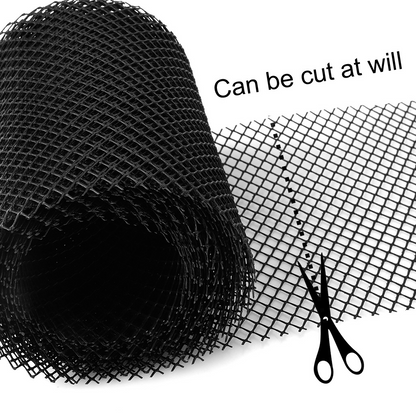 Gutter Protection Mesh – Plastic Leaf and Debris Guard for Easy Cleaning and Maintenance