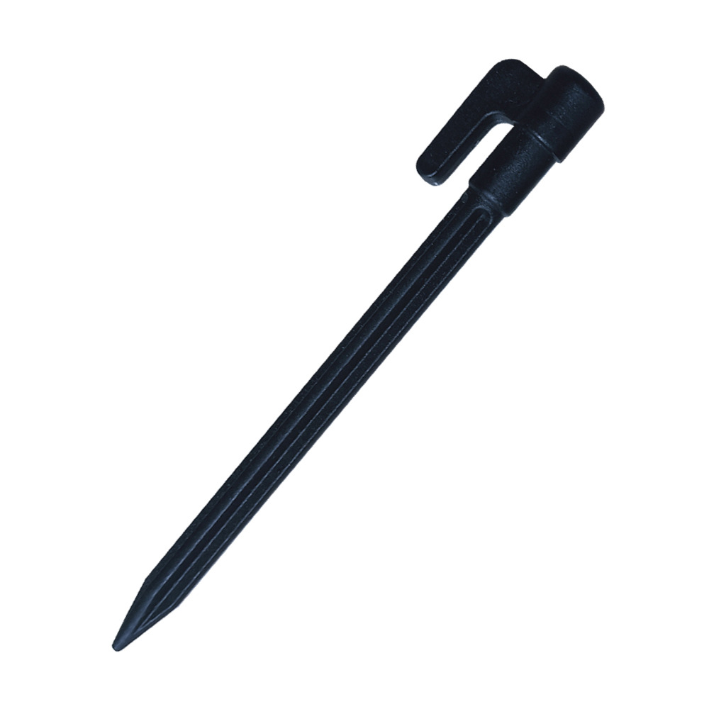 Plastic Tent Pegs with Hooks – Durable Ground Stakes for Camping, Tarps, and Shelters