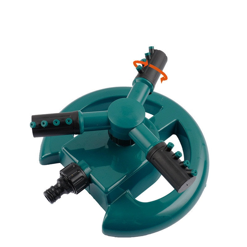 Adjustable Garden Sprinkler – 360° Rotating Spray System for Efficient Lawn Watering