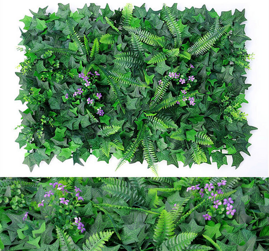 Artificial Plant Mat – Green Wall Decoration for Creative Backgrounds and Decorative Accents