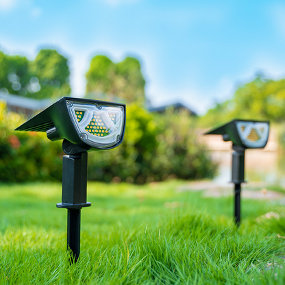 Solar LED Garden Spotlight – Energy-efficient Outdoor Lighting With Solar Panel For Garden Paths And Terraces