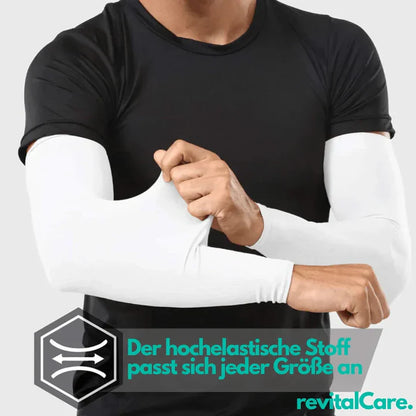 Compression Arm Sleeves for Sports and Work