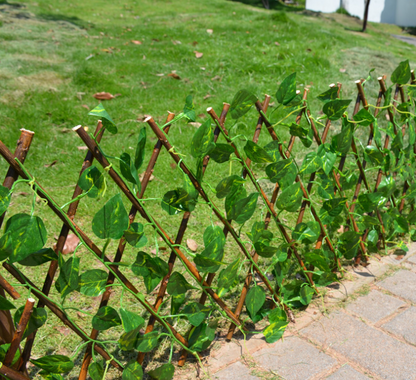 Artificial Ivy Privacy Fence – Flexible Garden Fence for Balcony and Terrace