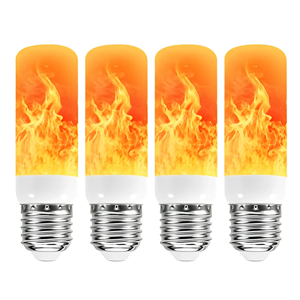 LED Flame Light Bulb – 9W Energy-Saving Lamp with Realistic Flame Effect