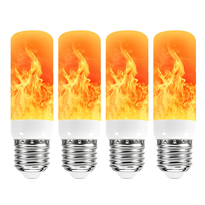 LED Flame Light Bulb – 9W Energy-Saving Lamp with Realistic Flame Effect