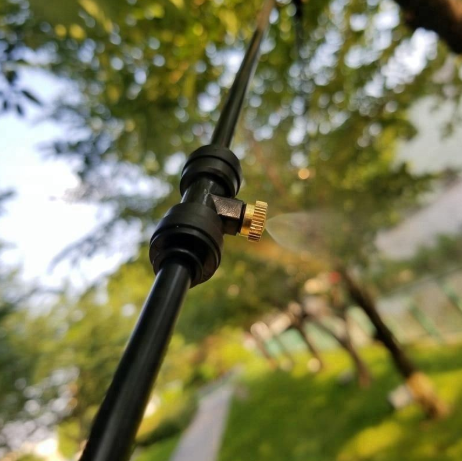 Garden Irrigation System – Drip Irrigation Kit with Adjustable Spray Heads and Accessories