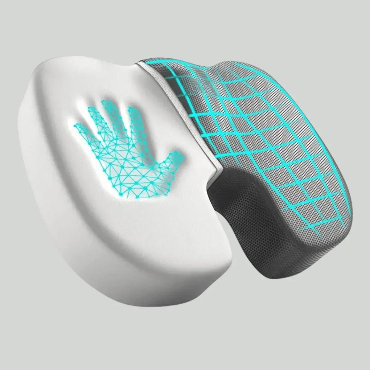 Ergonomic 4D Seat Cushion with Orthopedic Support for Maximum Comfort