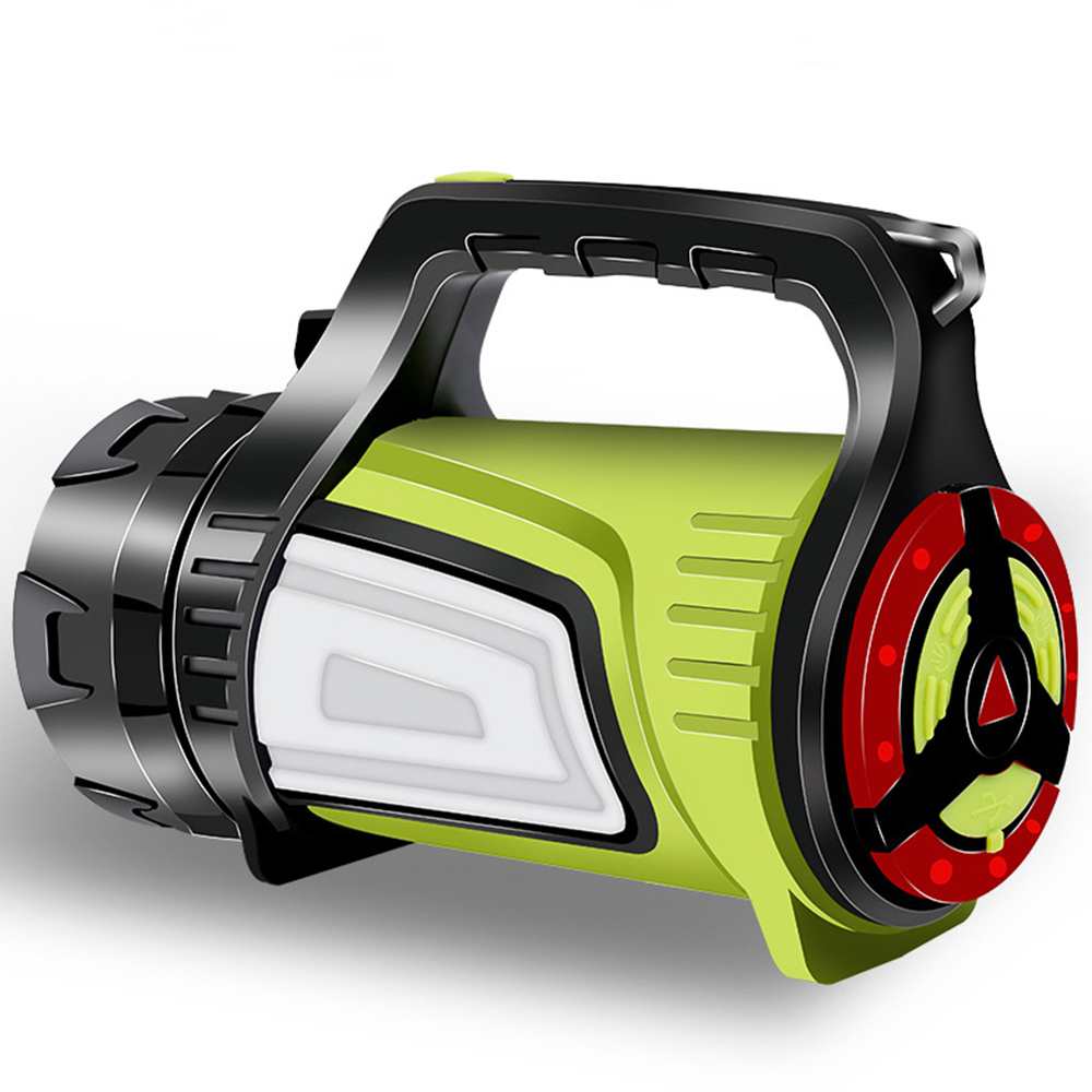 LED Flashlight With Double-sided Lighting – Waterproof Work Lamp For Outdoor Adventures And Emergencies