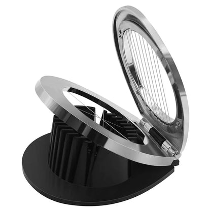 Stainless Steel Egg Slicer – Multifunctional 3-in-1 Slicing Tool for Perfect Eggs