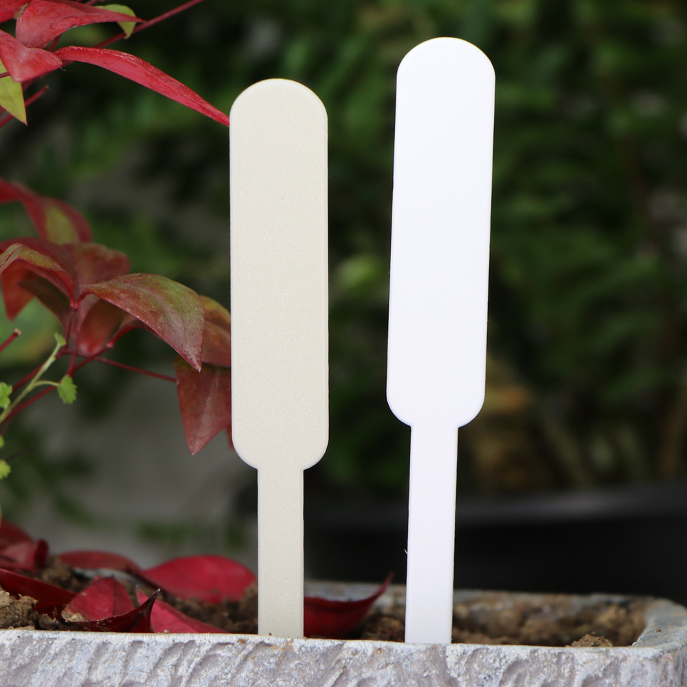 Weatherproof Colorful Plastic Plant Labels – Rewritable Markers for Garden Plants