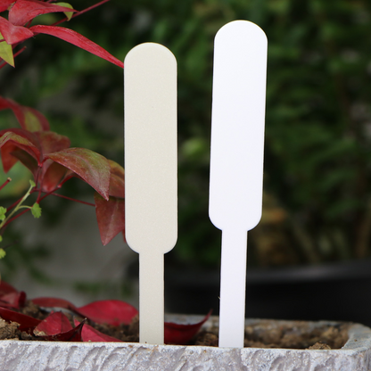 Weatherproof Colorful Plastic Plant Labels – Rewritable Markers for Garden Plants