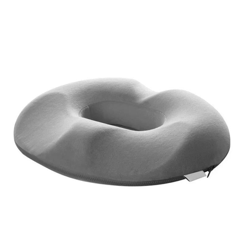 Ergonomic Seat Cushion for Hemorrhoids and Coccyx Relief