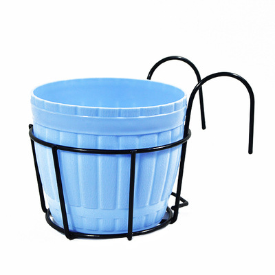 Sturdy Planter Holder with Metal Frame – Ideal for Balconies and Patios