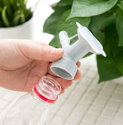2-in-1 Dual-Cap Bottle Spray Nozzle – Mini Spray Head for Efficient Garden Irrigation