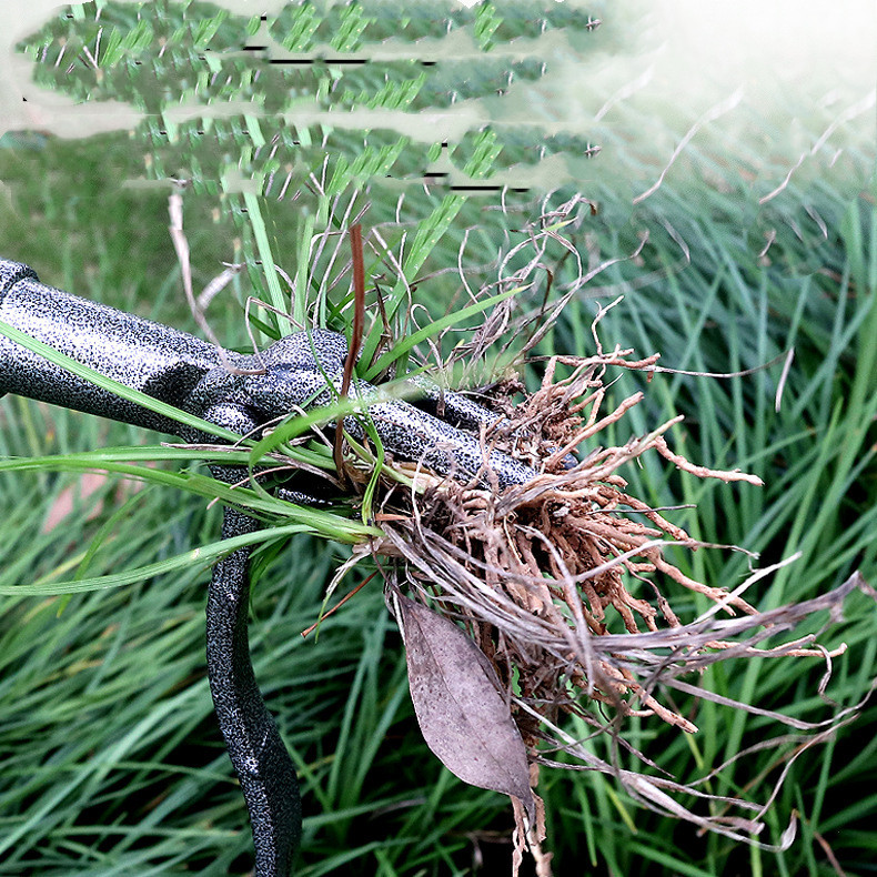 Weed Puller with 4-Claw Iron Head – Effective Garden Tool for Root Removal and Weed Control